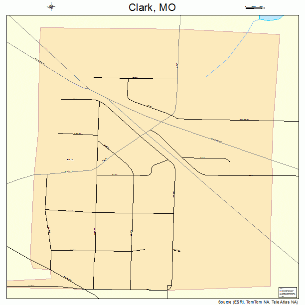 Clark, MO street map