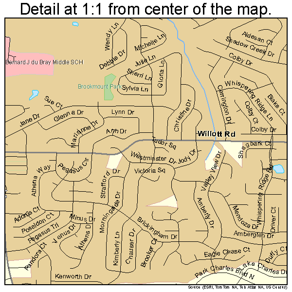 St. Peters, Missouri road map detail