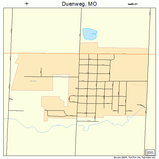 Duenweg, MO street map