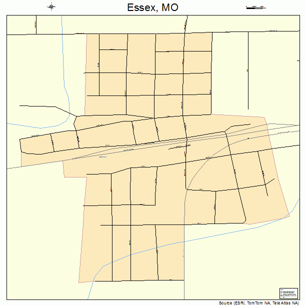 Essex, MO street map