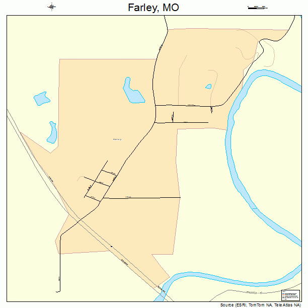 Farley, MO street map