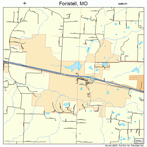 Foristell, MO street map