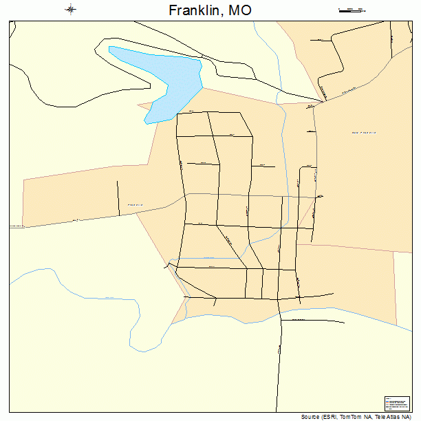 Franklin, MO street map