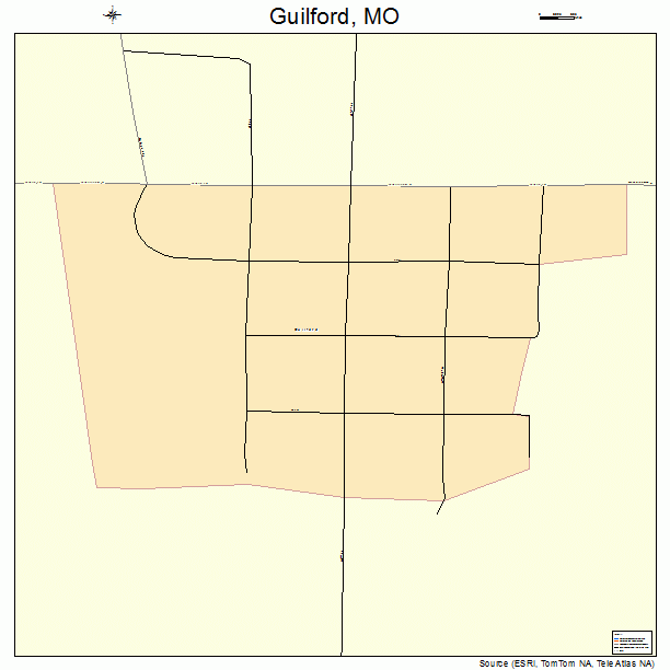 Guilford, MO street map