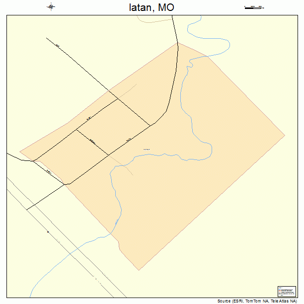 Iatan, MO street map