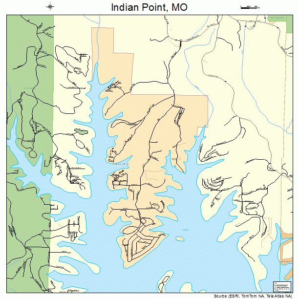 Indian Point, MO street map