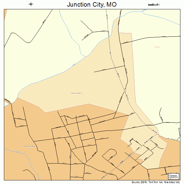 Junction City, MO street map