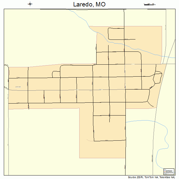 Laredo, MO street map