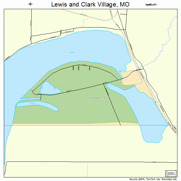 street clarks village map