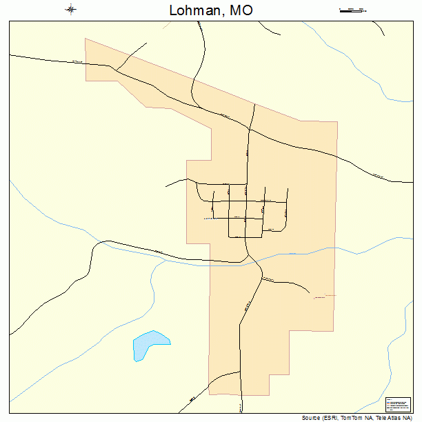 Lohman, MO street map