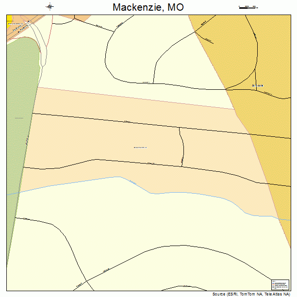 Mackenzie, MO street map