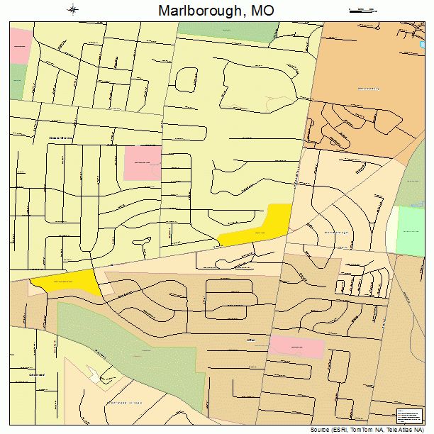 Marlborough, MO street map