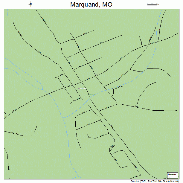 Marquand, MO street map