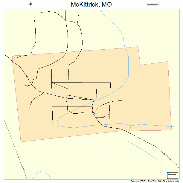McKittrick, MO street map