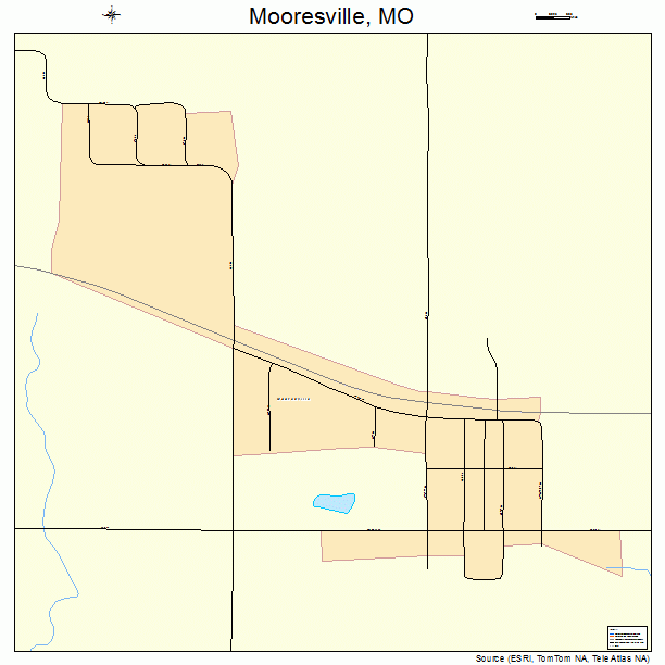 Mooresville, MO street map