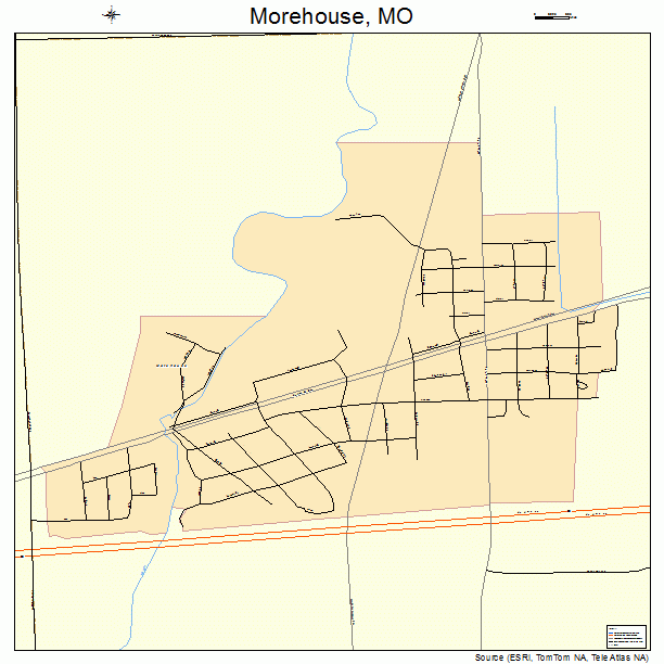 Morehouse, MO street map