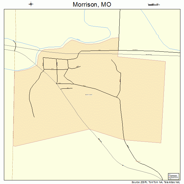 Morrison, MO street map