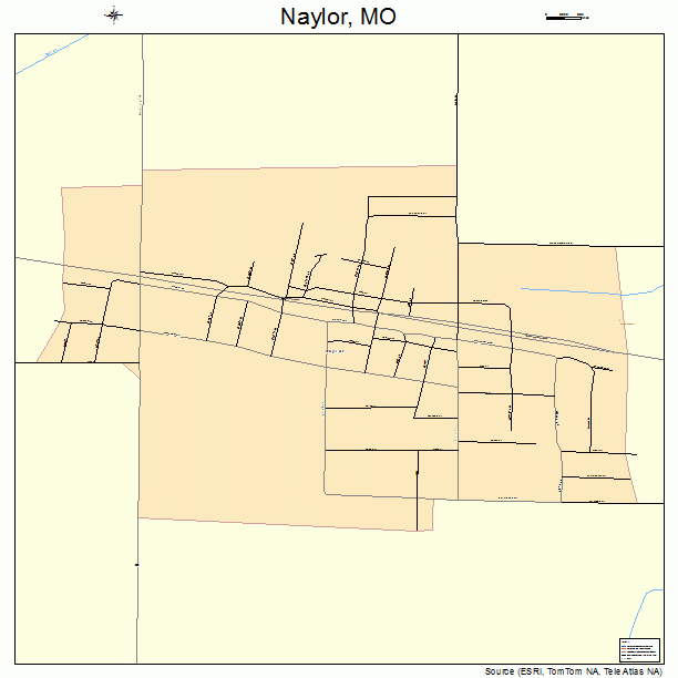 Naylor, MO street map