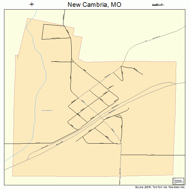 New Cambria, MO street map