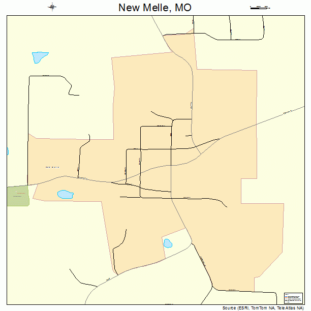 New Melle, MO street map
