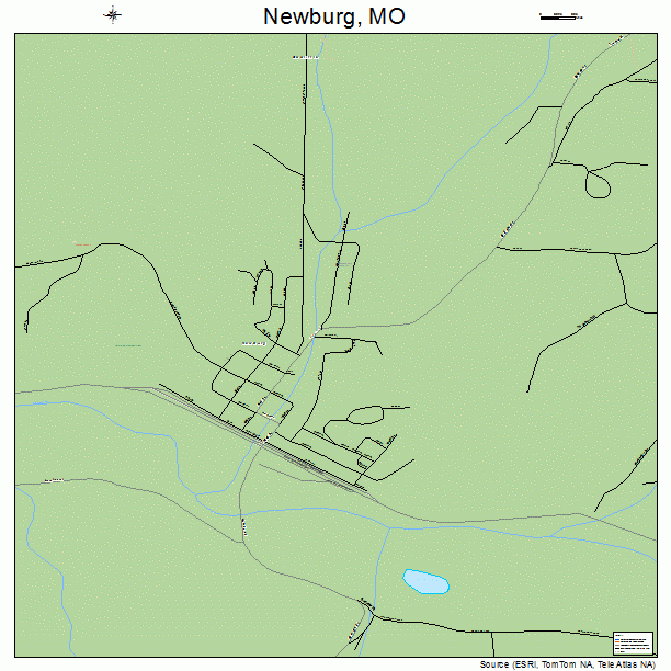 Newburg, MO street map