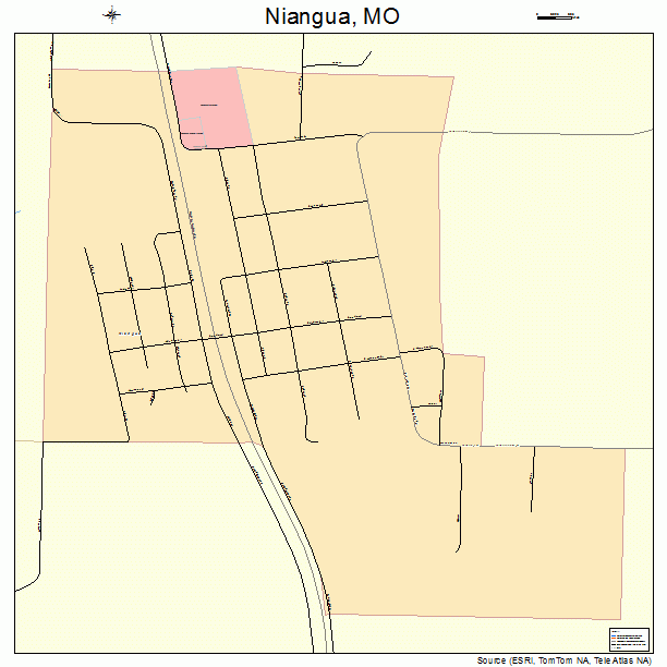 Niangua, MO street map