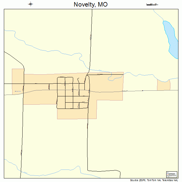 Novelty, MO street map