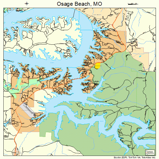 Osage Beach, MO street map