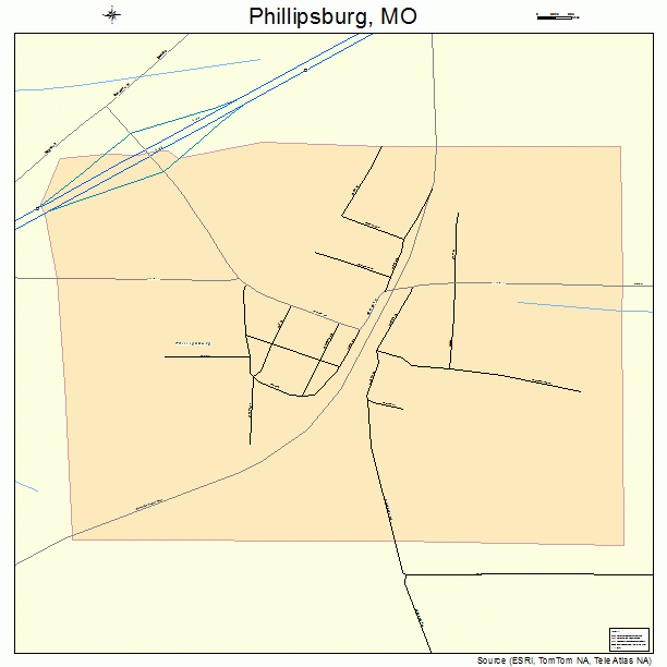 Phillipsburg, MO street map