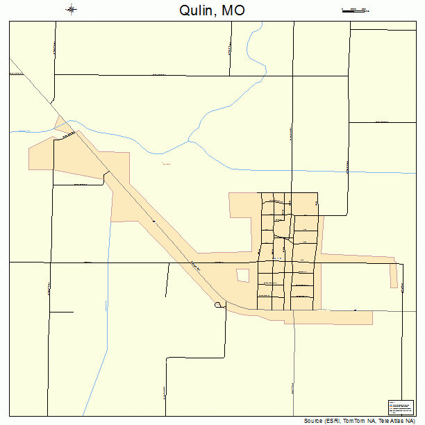 Qulin, MO street map