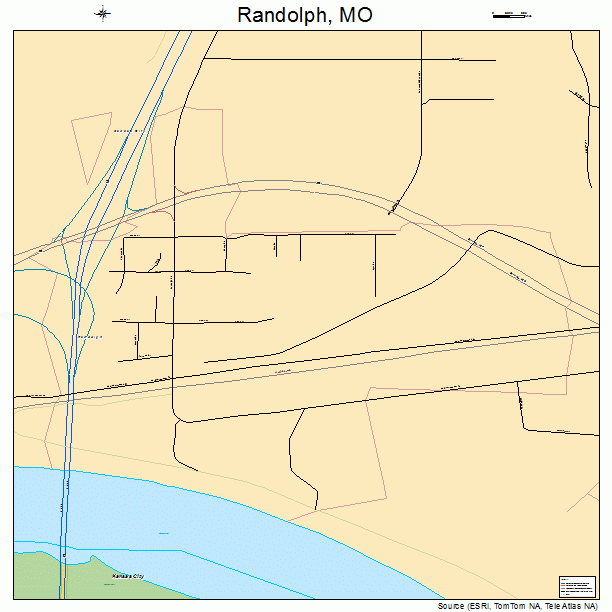 Randolph, MO street map