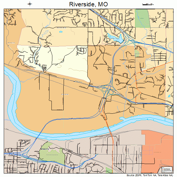 riverside-missouri-street-map-2962156