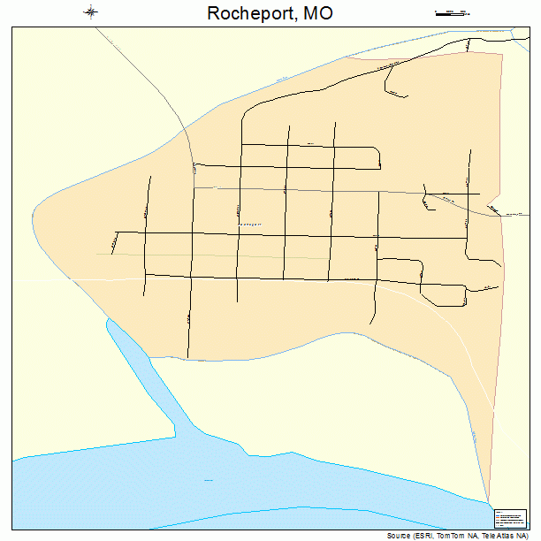 Rocheport, MO street map