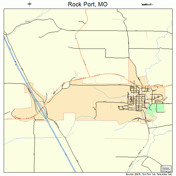 Rock Port, MO street map