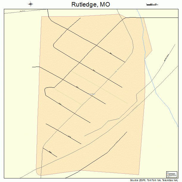 Rutledge, MO street map