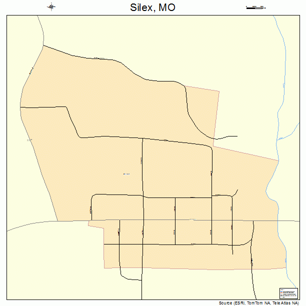 Silex, MO street map