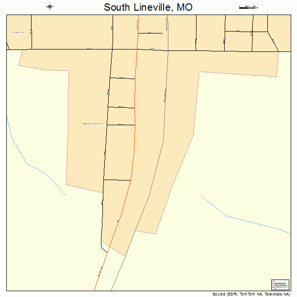 South Lineville, MO street map