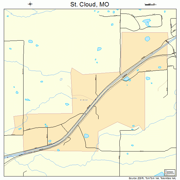 St. Cloud, MO street map