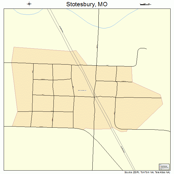 Stotesbury, MO street map