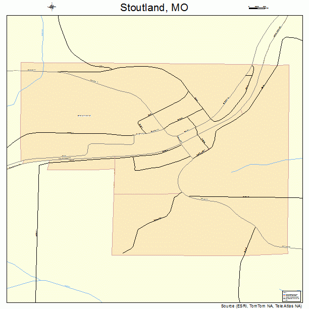Stoutland, MO street map