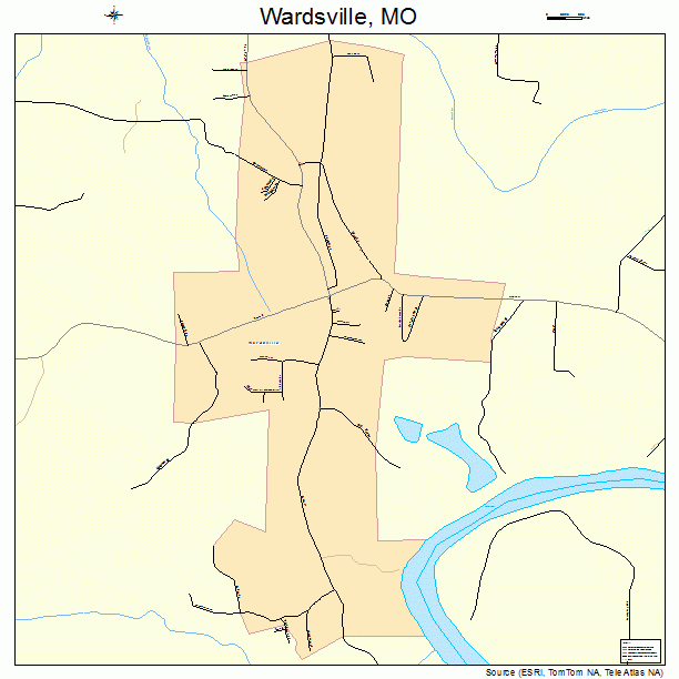 Wardsville, MO street map