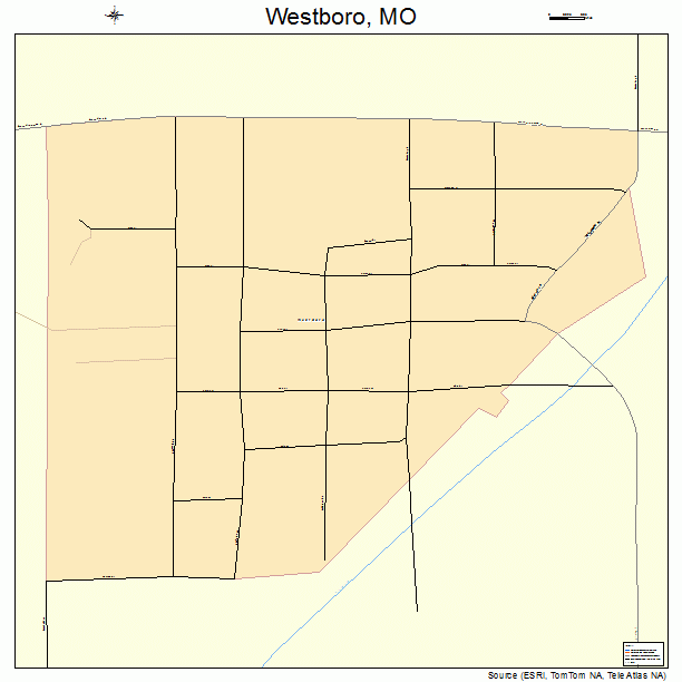 Westboro, MO street map