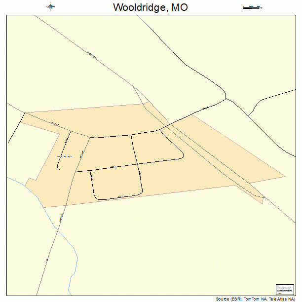 Wooldridge, MO street map