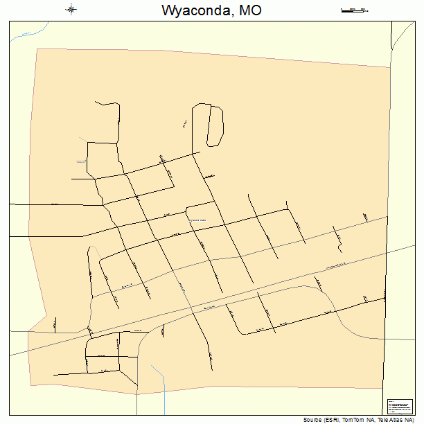 Wyaconda, MO street map