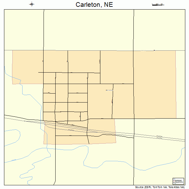 Carleton, NE street map