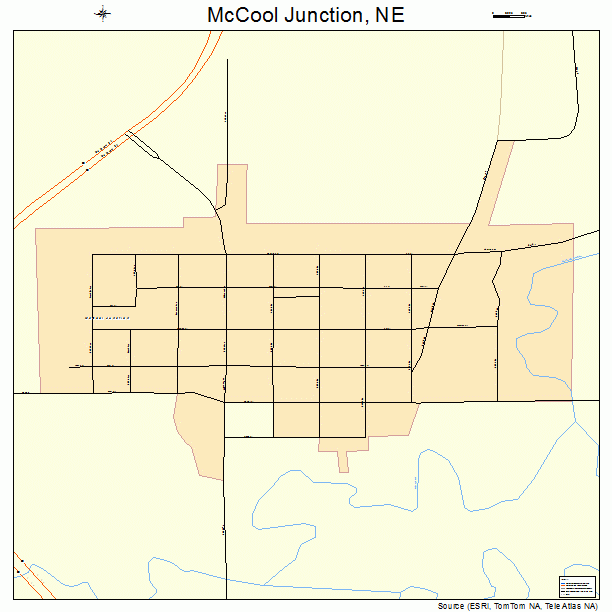 McCool Junction, NE street map