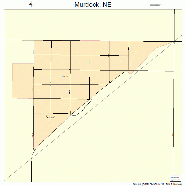 Murdock, NE street map