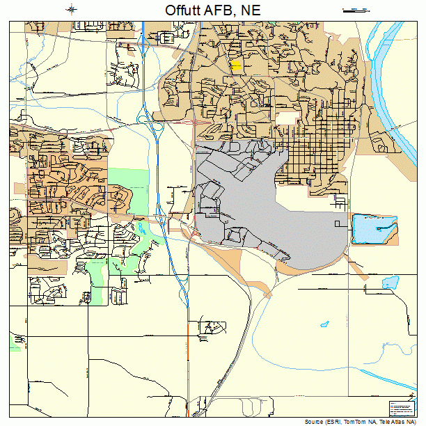 Offutt AFB, NE street map