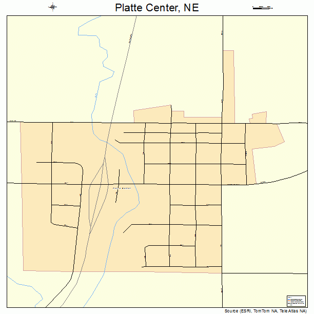Platte Center, NE street map
