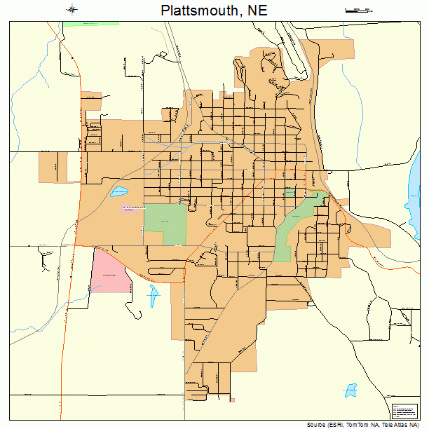 Plattsmouth, NE street map